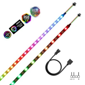 WS2812b RGB LED Strip PC Computer Case 3pin Headers Light addressable LED header - Picture 1 of 17