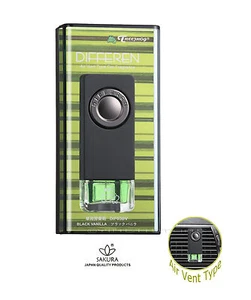 LUXURY JDM PRODUCT VENT CLIP TREEFROG DIFFEREN AIR FRESHENER BLACK VANILLA SCENT - Picture 1 of 6