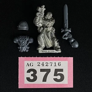 SPACE MARINE VETERAN STERNGUARD POWER SWORD FIRSTBORN WARHAMMER 40,000 METAL 40K - Picture 1 of 1