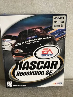 NASCAR REVOLUTION SE Electronic Arts PC Game Racing W/Packet & Instruction Paper - Image 1 of 4
