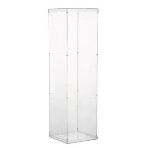 40" tall Clear Acrylic Display Box Floor Standing Centerpiece Wedding Decoration - Picture 1 of 9
