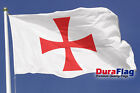 Knights Templar Red Cross DuraFlag Rope and Toggled (5ft x 3ft)
