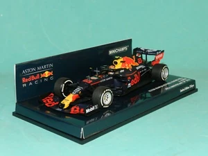 Minichamps 1/43 Aston Martin Red Bull Racing RB16 A.Albon 70th Anniv. GP 2020 MB - Picture 1 of 6