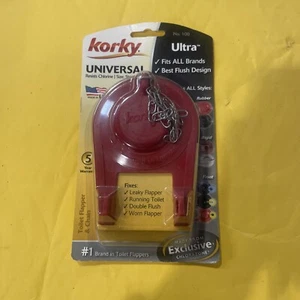 Korky Universal Toilet Flapper Ultra No. 100 - New M1 - Picture 1 of 1