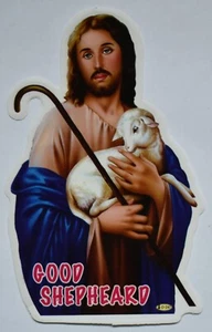 Christian Window Sticker * JESUS * 8.4cm x 13cm (D-247) Double Sided - Picture 1 of 1