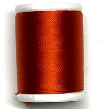Gudebrod Nylon Thread Burnt Orange Type EE 50-Yard Spool
