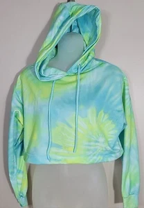 NWT Little Peixoto Lagoon Hoodie Girls Cropped Tie Dye Size S (10) - Picture 1 of 5