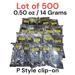 500 Pcs P Style Clip-on Wheel Weight Balance 0.50oz 14gram P050 Led Free - Picture 1 of 5