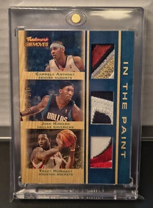 2007-08 Topps Trademark In The Paint Carmelo, Mcgrady, Howard patch #25 - Picture 1 of 2