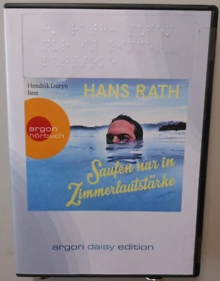 Saufen nur in Zimmerlautstärke Hörbuch MP3CD DAISY Edition Hans Rath Humor T1460 - Bild 1 von 4