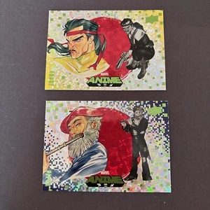 2020 upper deck marvel anime Mosaic 2 Card Lot Piper Forge - Picture 1 of 2