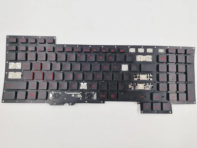 Teclado Asus G751J G751JL G751JM G751JT G751JY negro rojo EE. UU. solo teclas Foto 1 de 4