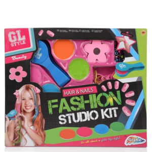 GL Style Girls Hair & Nails Fashion Studio Kit - Picture 1 of 2