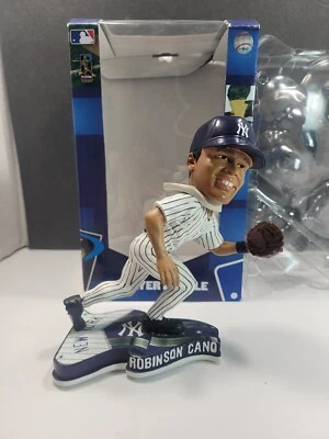 ROBINSON CANO NEW YORK YANKEES 2013 LIMITED EDITION PENNANT BASE BOBBLEHEAD - Image 1 of 4