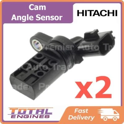 2x Hitachi Cam Angle Sensor fits Nissan Elgrand E50/E51 3.5L V6 VQ35DE - Image 1 of 2