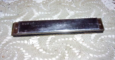 Vintage Suzuki Harmonica C with 24 Holes - Great Sound! - Image 1 of 3