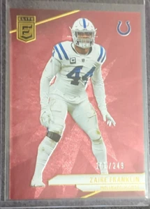 2024 Panini Donruss Elite Maroon /249 Zaire Franklin #44 Colts NFL - Picture 1 of 2