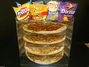 Displays2buy 14" Pizza Vitrine Einzelhandel Acryl Vitrinen - Bild 1 von 1