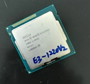 Intel Xeon E3-1220 V2 LGA 1155 SR0PH 3.1GHz 8MB 4 Core 1333MHz Processor - Picture 1 of 2