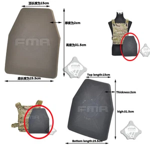 FMA Dummy Ballistic Plate DE/BK - Picture 1 of 12