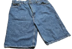 Faded Glory 5 Pocket Denim Jeans Shorts Herren 40 Made in USA Vintage Relaxed Fit - Bild 1 von 6