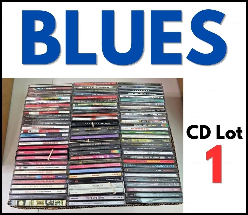 Buy 5 Get 6th FREE BLUES CD Lot 1 You Pick Choose Titles Add To Cart Clearance - Image 1 of 1