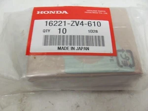 HONDA GASKET 16221-ZV4-610 CARBURETOR  X 10 UNITS - Picture 1 of 1