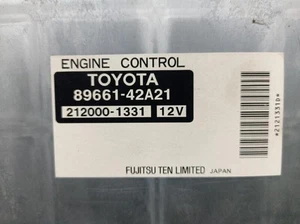 8966142A21 centralita motor uce para TOYOTA RAV 4 II ( A2 ) 2.0 4WD 5501129 - Foto 1 di 6