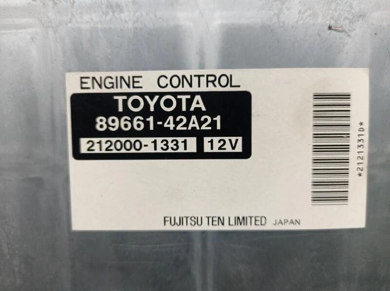 8966142A21 centralina motore per TOYOTA RAV 4 II ( A2 ) 2.0 4WD (ACA21 5501129 - Immagine 1 di 4