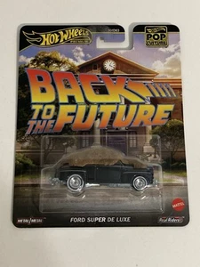 Hot Wheels Premium Pop Culture Back to the Future Ford Super De Luxe - Picture 1 of 2