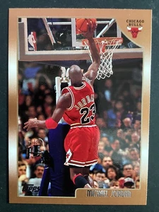 Michael Jordan 1998-99 Topps #77 Chicago Bulls - Picture 1 of 2