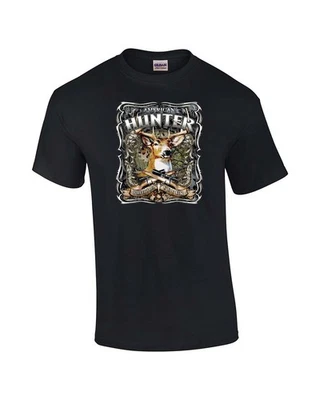 Hunting T-shirt American Hunter Whitetail Fever Deer Buck Wildlife Venison Hunt - Image 1 of 4
