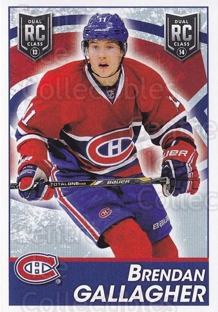 2013-14 Panini Stickers #307 Brendan Gallagher - Image 1 of 1