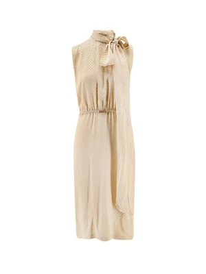 GUCCI Beige Silk Dress New & Authentic - Image 1 of 2