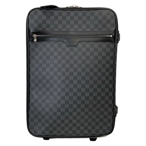 Auth LOUIS VUITTON Pegase 60 N23298 Damier Graphite SP3008 Suitcase - Picture 1 of 20