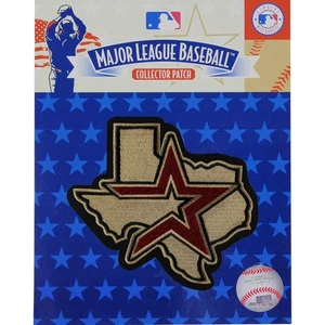 Houston Astros Black Sleeve Emblem Patch Jersey Official Home Road MLB Logo - Picture 1 of 3