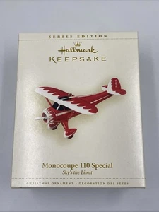 Hallmark Keepsake Ornament Monocoupe 110 Special Sky’s The Limit 2006 Series #10 - Picture 1 of 6