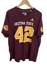 Camiseta deportiva Adidas Arizona State Sun Devils para hombre de fútbol americano Pat Tillman talla 2XL - Imagen 1 de 5