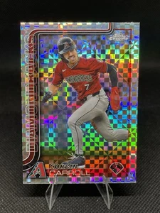 Corbin Carroll 2025 Topps Chrome X-Fractor #268 Arizona Diamondbacks - Imagen 1 de 2