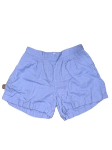 Girls Linen Blend Shorts Blue Pockets GAP Kids Blue/Periwinkle Size XL - Picture 1 of 6