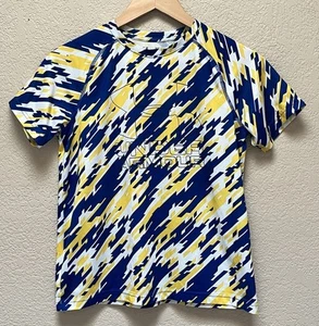 Under Armour Boy’s Multicolor Logo Print T-Shirt Youth Size Large - Picture 1 of 7