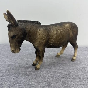 Vintage Breyer Esel 1958-1974 Modell #81 braun schwarz grau original unbeschriftet - Bild 1 von 8