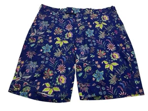 Men's Ralph Lauren RLX Floral All Over Print Golf Shorts Size 36 Blue - Picture 1 of 10