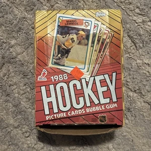 1988 Topps Hockey EMPTY Wax Boxes Wayne Gretzky Bobby Smith - Picture 1 of 5