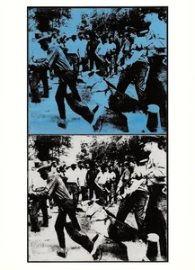 AK Andy Warhol "Little Race Riot" 1964 postfrisch ungelaufen - Bild 1 von 1