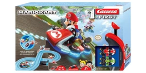 Carrera Autobahnrennset FIRST MarioKart Rennstrecke Kleinkinder - Bild 1 von 3