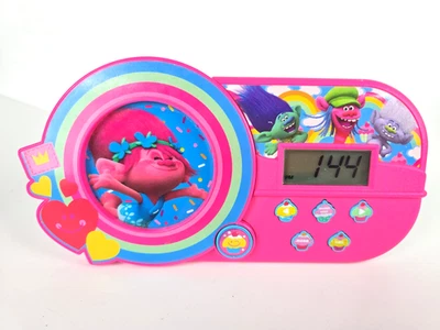 Trolls Musical Alarm Clock TR-346 Plays Get Back Up Again Rainbow Dreamworks - Image 1 of 4