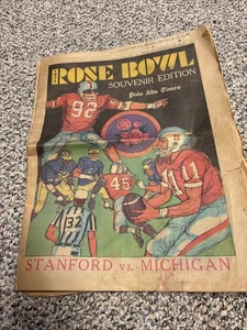 1972 Rose Bowl Souvenir Edition Palo Alto Times, Jim Plunkett Paper - Picture 1 of 12