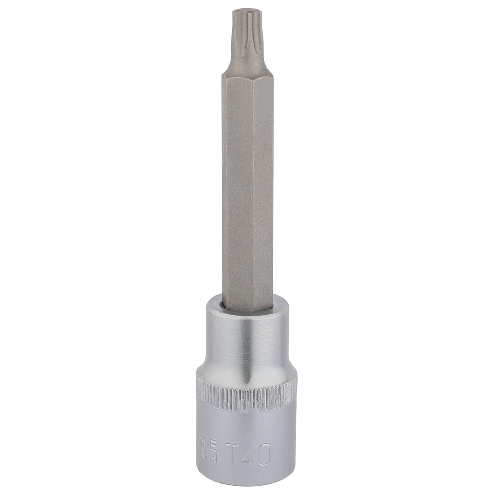 Draper 16313 TX-STAR® Socket Bit 1/2" Sq. Dr. T40 x 100mm - Image 1 of 1