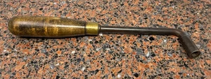 Vintage Hale Piano Tuning Lever Hammer Wrench wood handle; 10-5/8" Long Clean - Picture 1 of 11